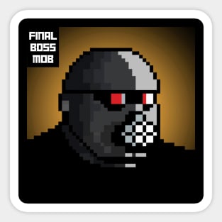 Final Boss Mob #35 Sticker